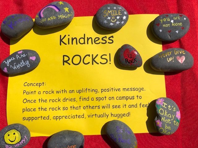 Kindness rocks flyer