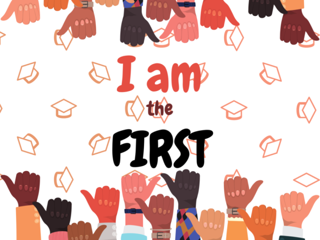 Different colored hands displaying four fingers down and the thumb pointing outwards.
