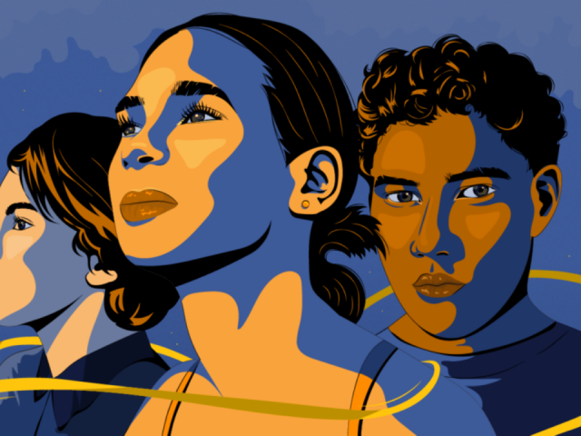 Three Latine people