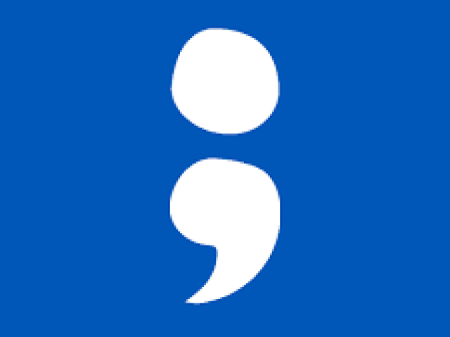 Semicolon project logo